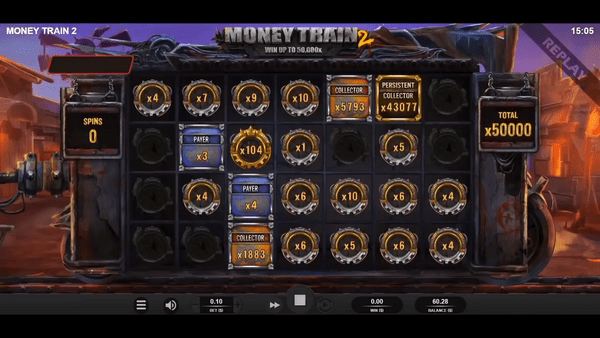 money train 2 50000x machine a sous relax gaming big win jackpot