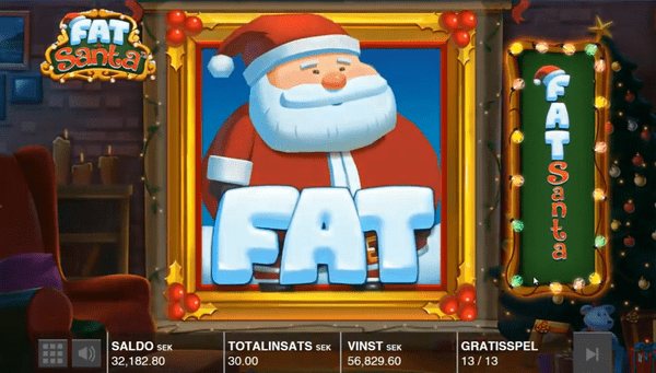 fat santa machine a sous push gaming gros gains jackpot record big wins